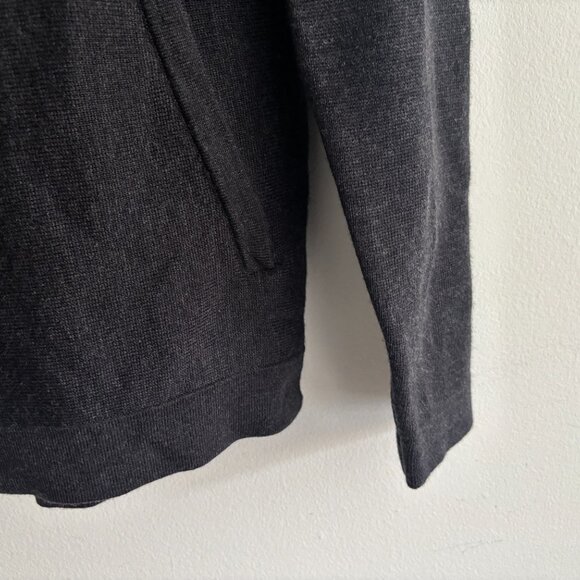$240 Lululemon Alpine Air Pullover Black Merino Wool Hoodie/ Sweater - Small - Picture 4 of 12